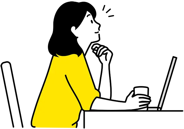 離婚について考え、相談を検討している女性